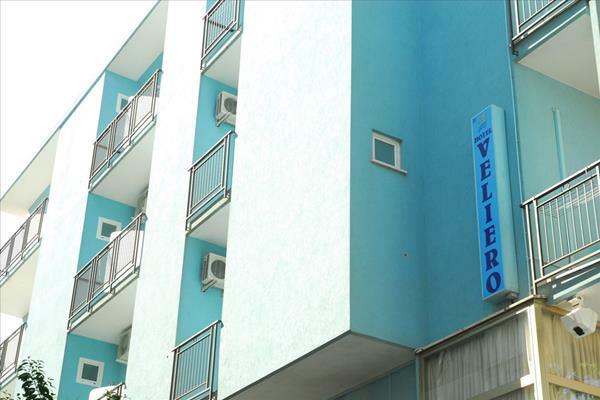 Hotel Veliero Римини Екстериор снимка